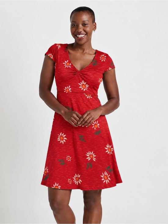 Toad&Co Dresses & Skirts - Toad&Co Rosemarie Dress Red Floral Size XS NWOT